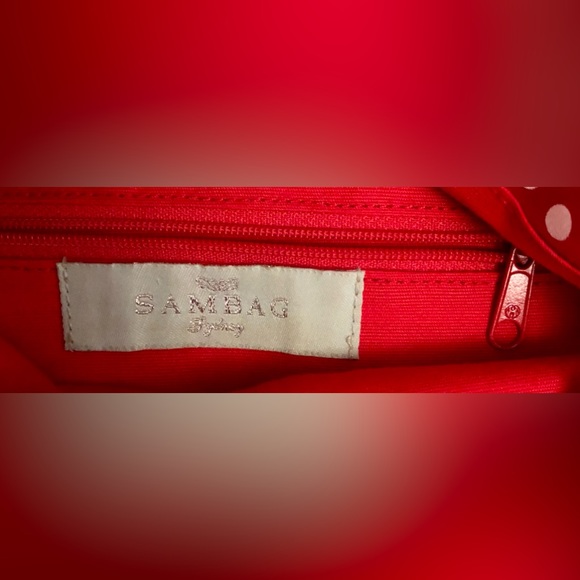 Womens Polka dot clutch bag - Picture 6 of 6